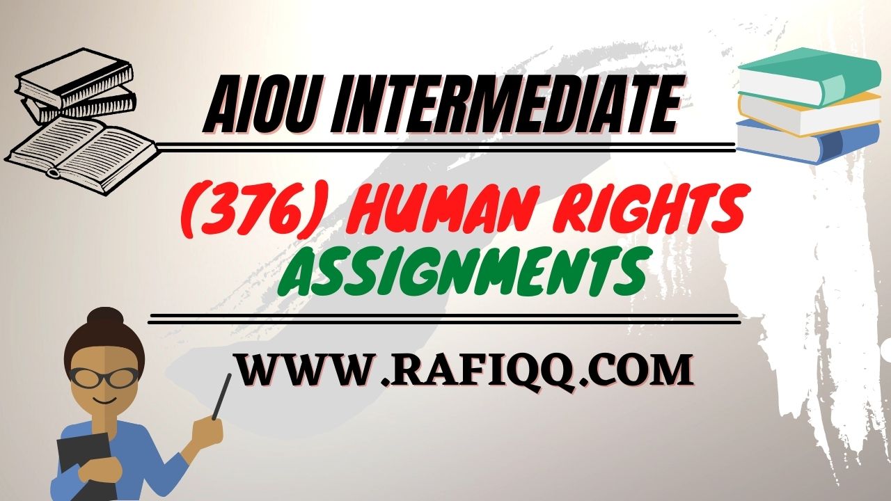 aiou 376 solved assignment 2022