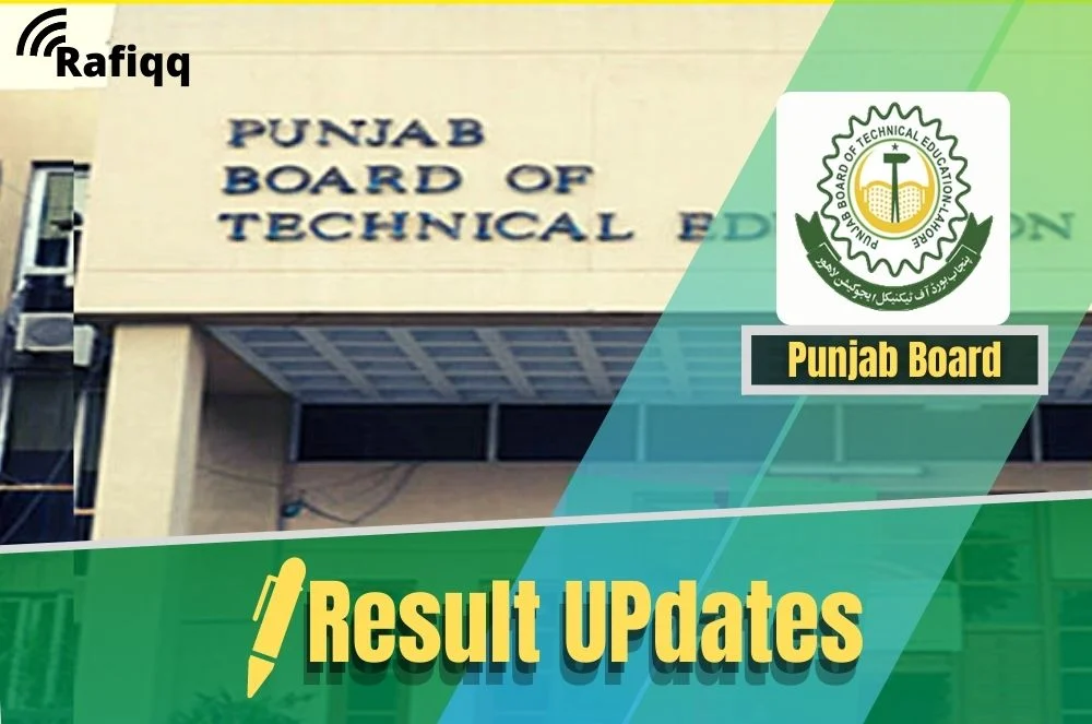 Punjab Board of Technical Education Matric Tech Result