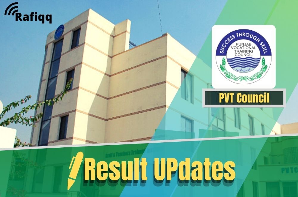 Punjab Vocational Training Council (PVTC) VTI Result