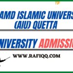 Alhamd Islamic University (AIU) Quetta Admission