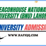 Beaconhouse National University (BNU) Lahore Admission