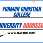 Forman Christian College University Lahore Admission