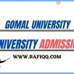 Gomal University Dera Ismail Khan (DI Khan) Admission