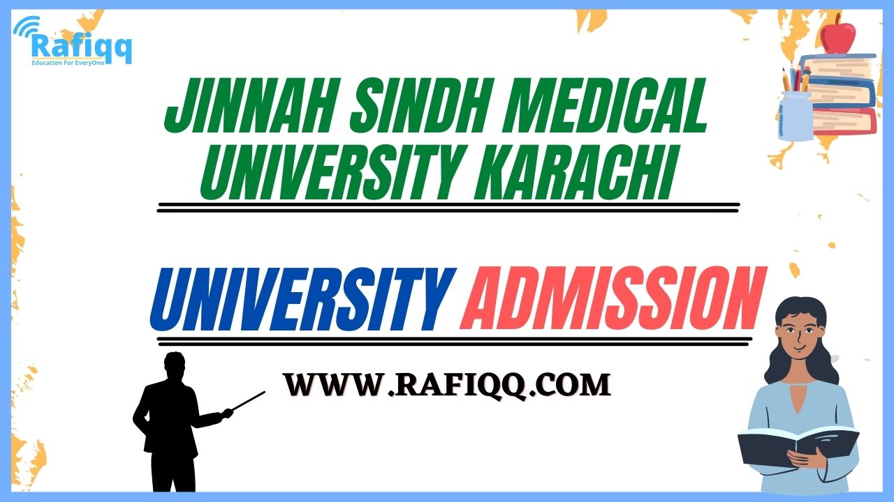 Jinnah Sindh Medical University Karachi Admission