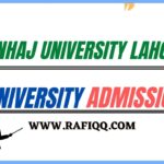 Minhaj University Lahore Admission
