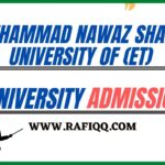 Muhammad Nawaz Sharif University of (ET) Multan Admission