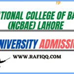 National College of BAE (NCBAE) Lahore Admission