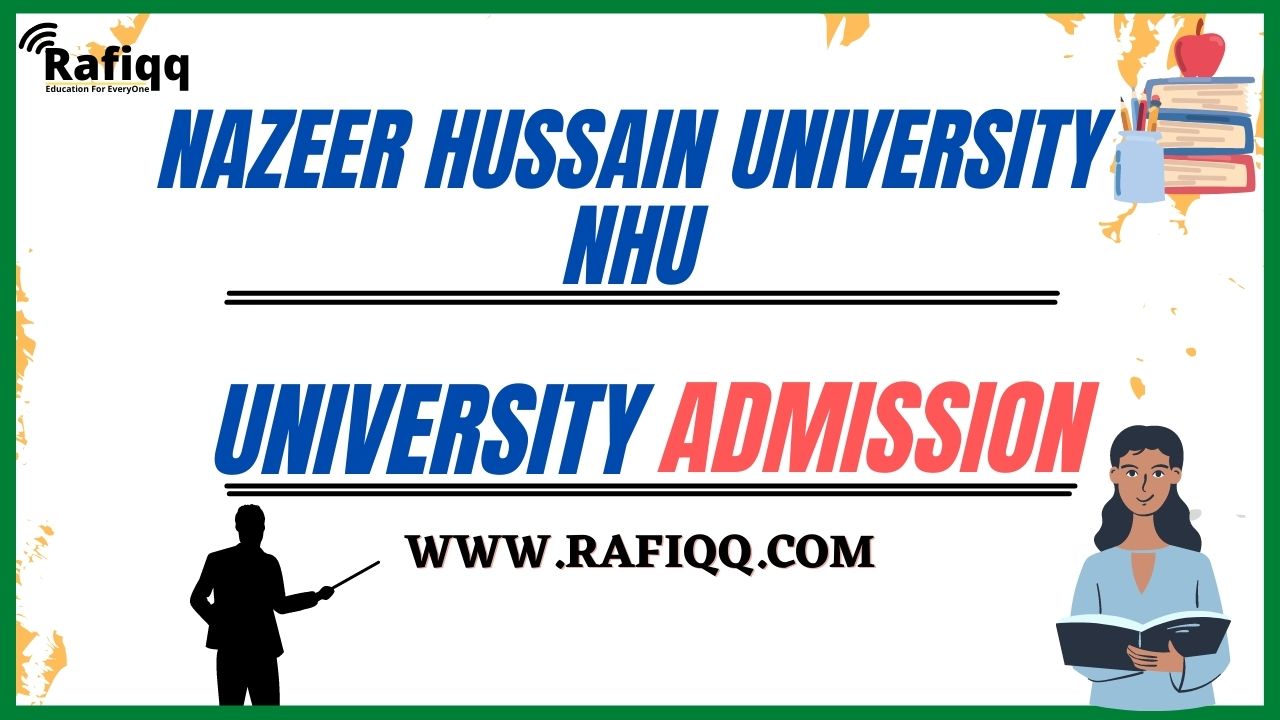Nazeer Hussain University NHU Karachi Admission