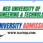 Ned University Of Engineering & Technology Karachi Admission