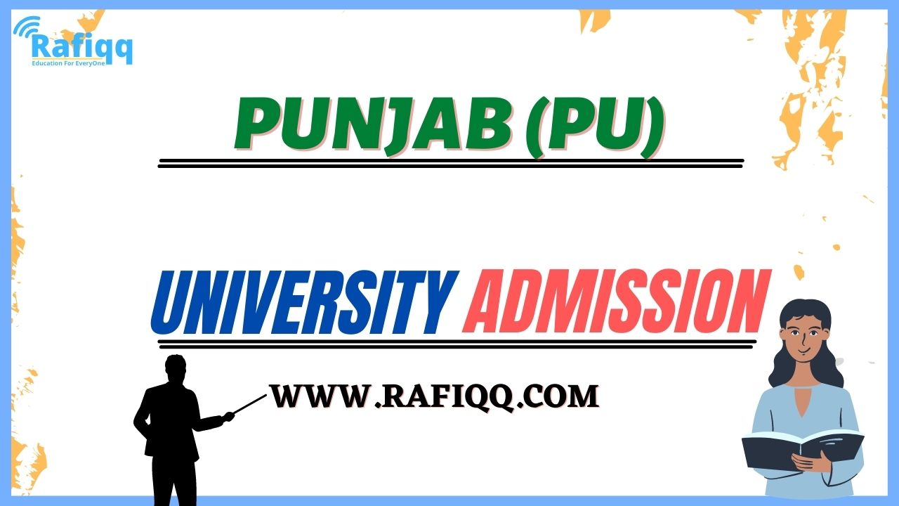 Punjab University PU Lahore Admission