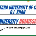 Qurtuba University Of (SIT), DI Khan Admission