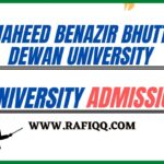 Shaheed Benazir Bhutto Dewan University Karachi Admission