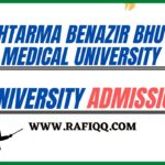 Shaheed Mohtarma Benazir Bhutto Medical University SMBBMU Larkana Admission