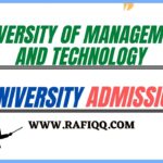 University Of Management And Technology UMT Lahore Admission