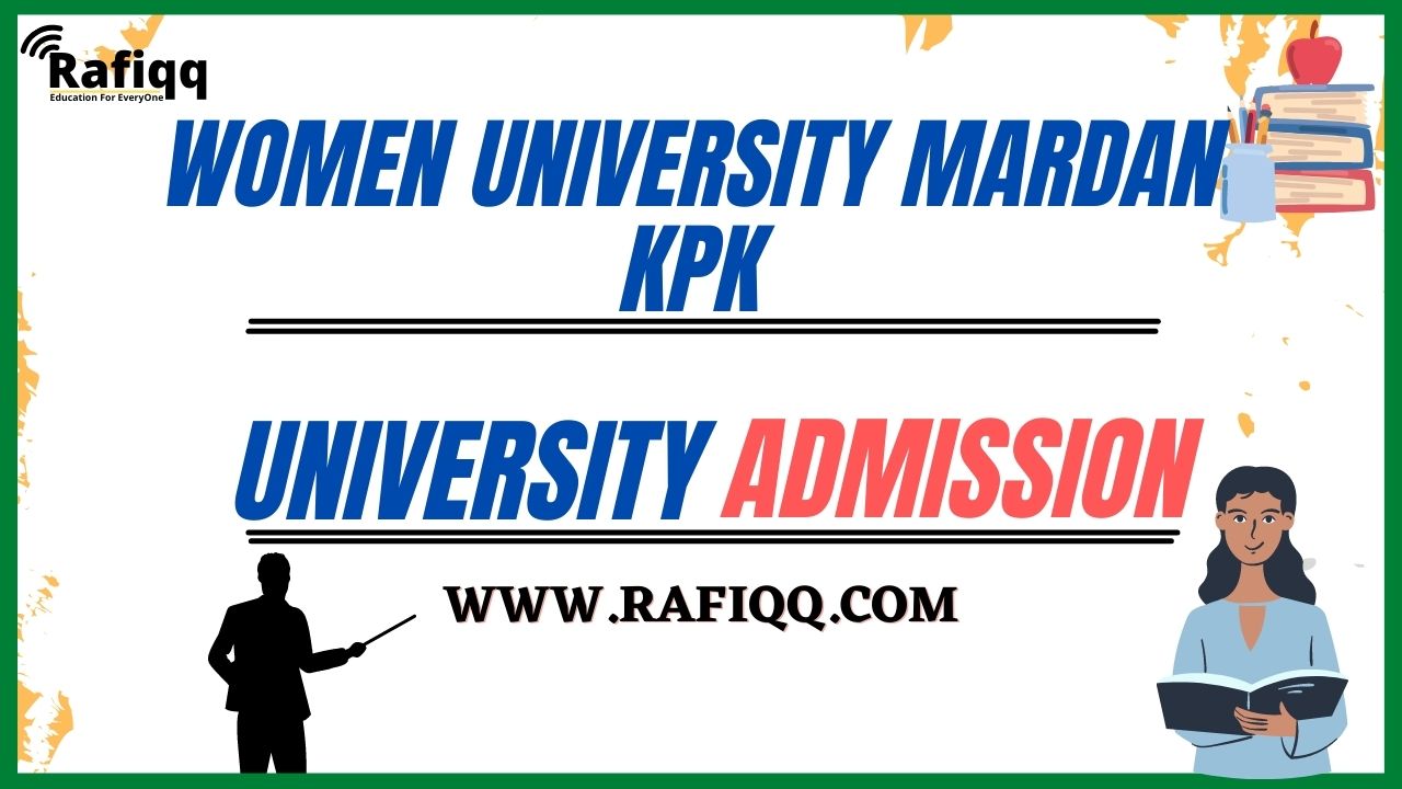 Women University Mardan KPK Admission