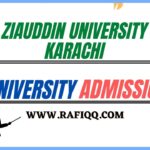 Ziauddin University Karachi Admission