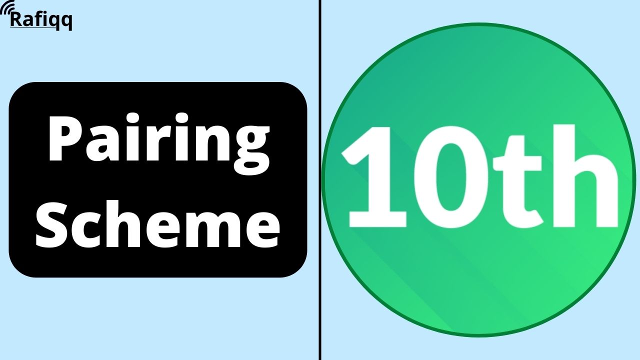 10th Class Math Pairing Scheme for All Boards