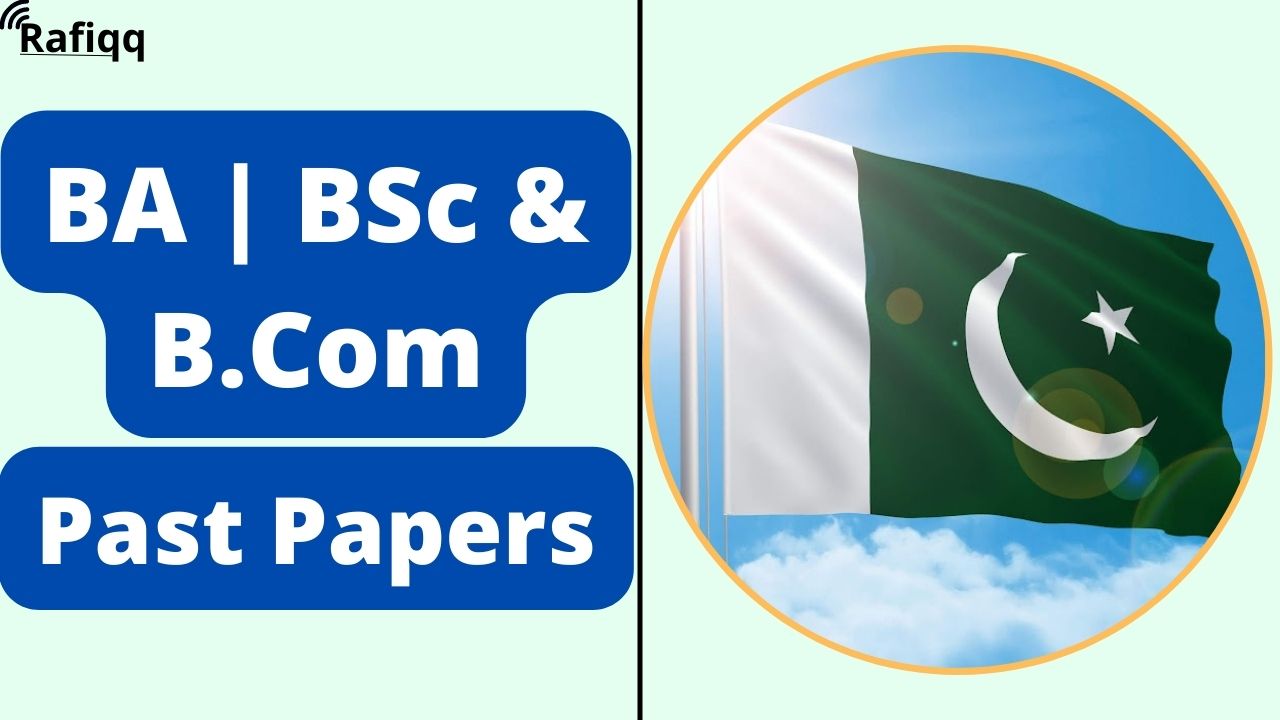 BA, BSc & B.Com Past Paper Govt Post Graduate College