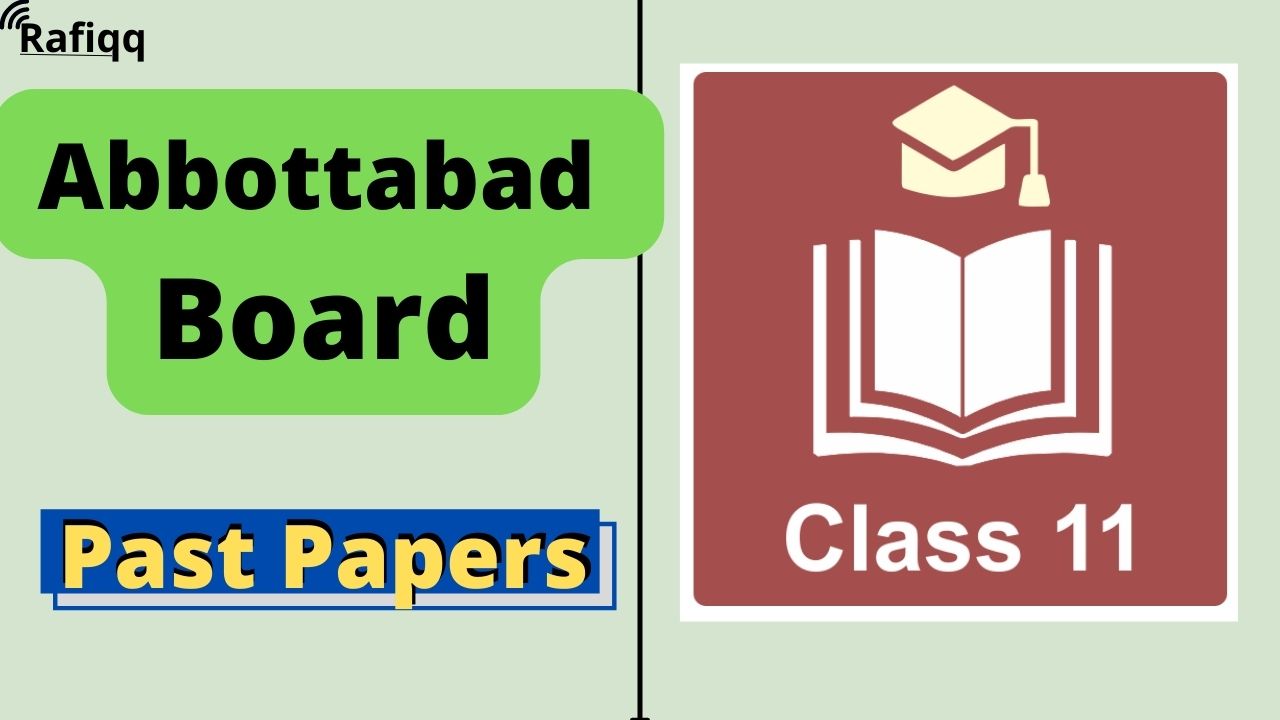 BISE Abbottabad Board 11th Class Mathematics Past Papers