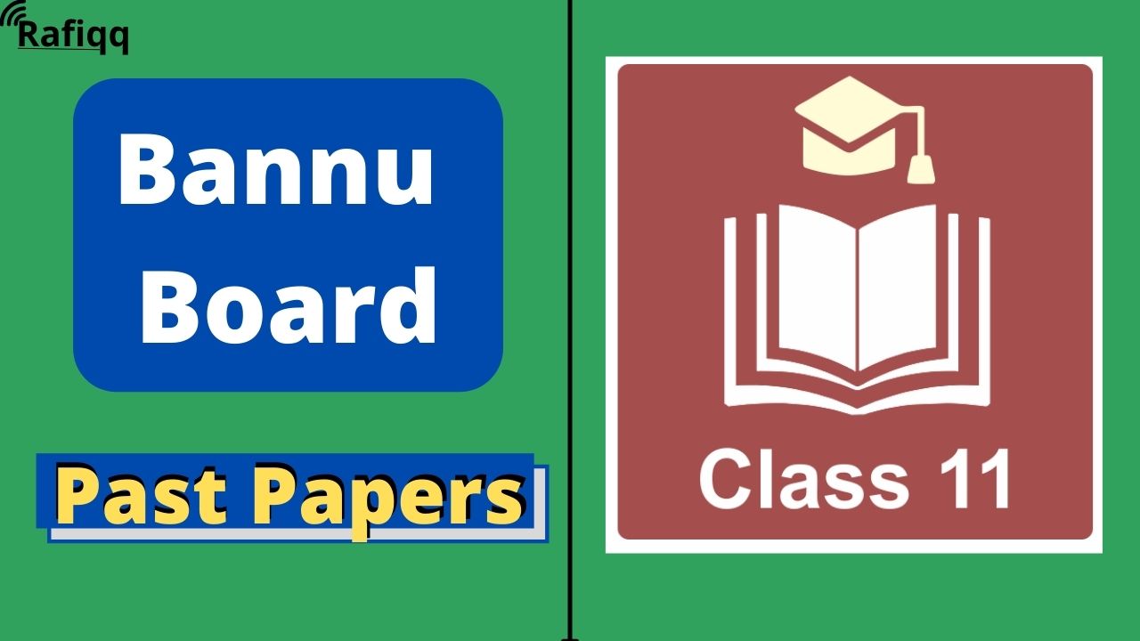 BISE Bannu Board 11th Class Biology Past Papers