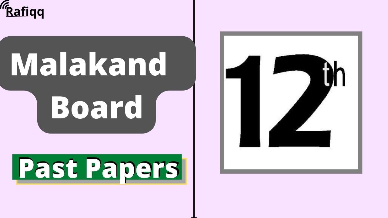 BISE Malakand Board 12th Class Chemistry Past Papers