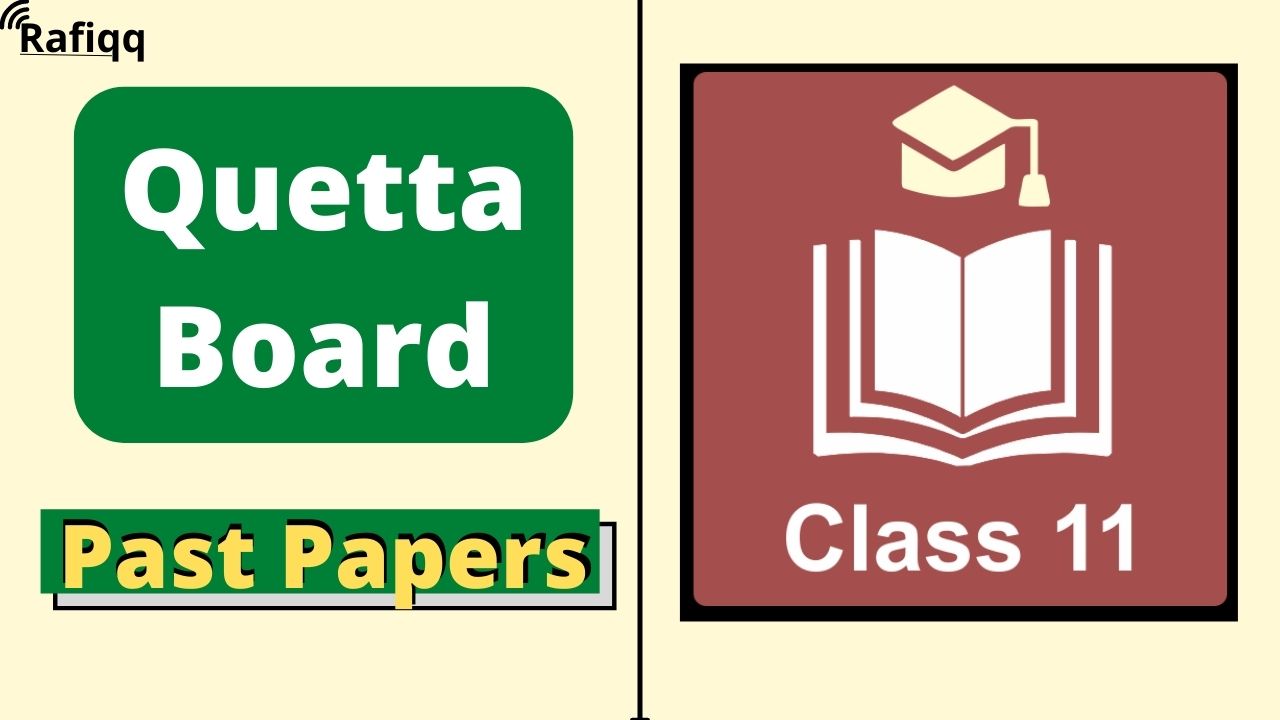 BISE Quetta Board 11th Class Biology Past Papers