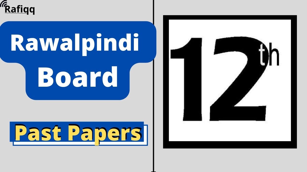 BISE Rawalpindi Board 12th Class Mathematics Past Papers