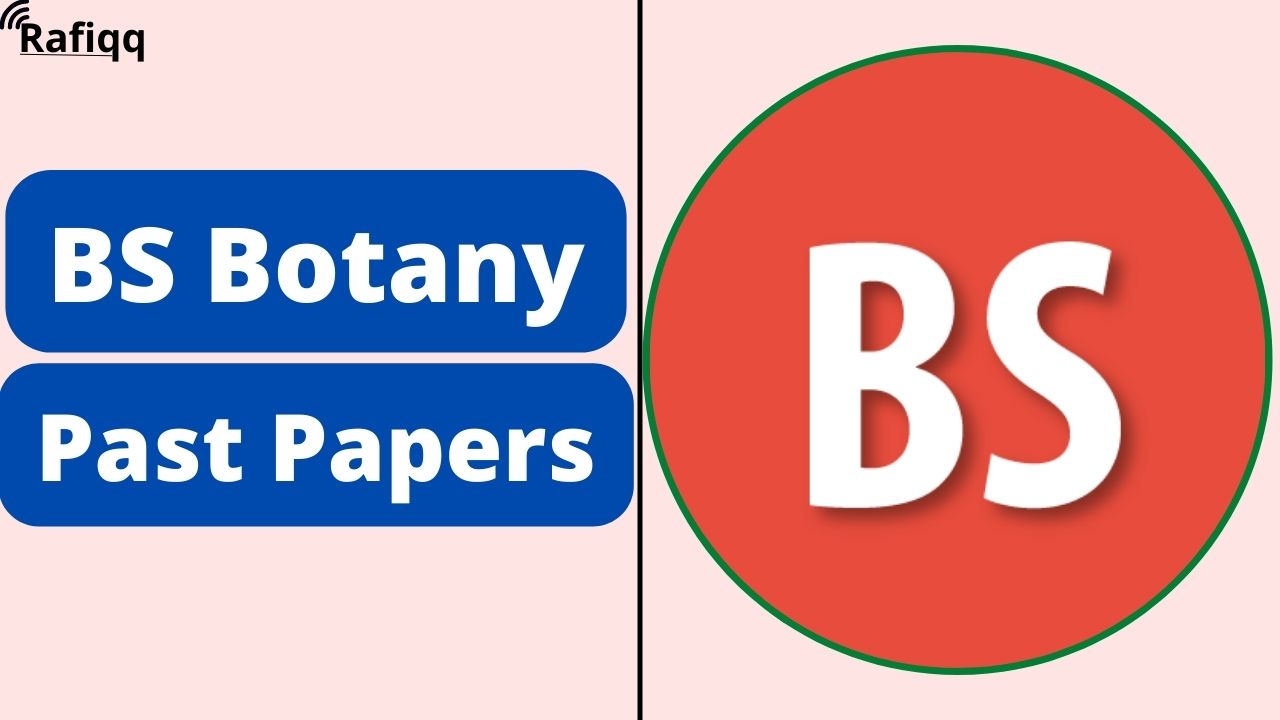 BS Botany All Past Paper | 1st Semester