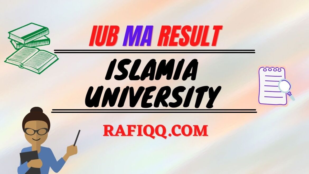 Islamia University Bahawalpur MA Results 2023