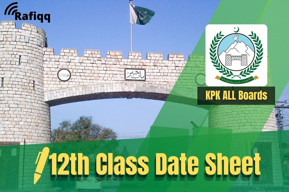 KPK All Boards 12th Class 2nd Year Date Sheet 2023