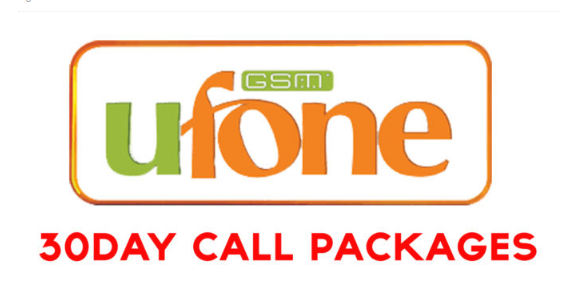 Ufone Monthly Call Packages and Activation Codes 2023