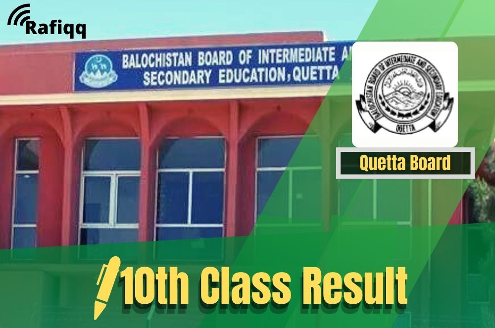 10th Class Result 2023 BISE Hamara Quetta Board