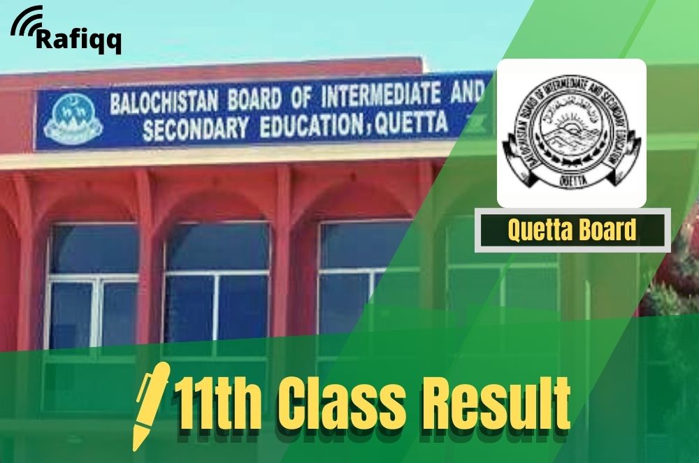 11th Class Result 2023 BISE Quetta Board