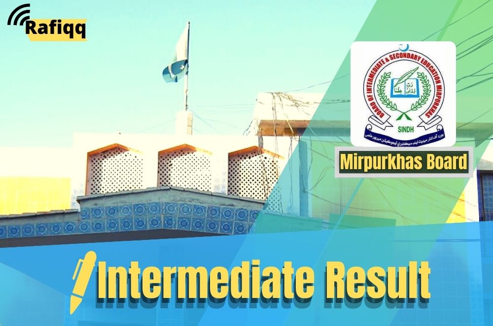 BISE Mirpurkhas Board Intermediate (1st, 2nd Year) Result 2023